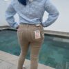 Jeans Push Up Beige - Imagen 3