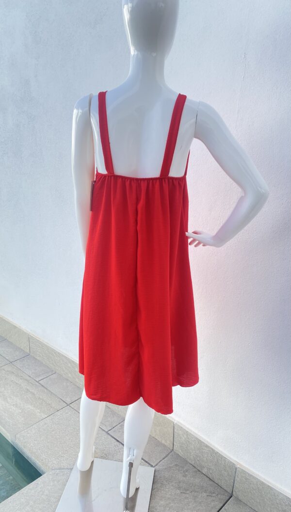 Vestido Rojo de Encaje