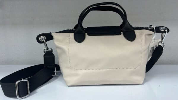 Bolso naylon gris y negro - Imagen 6