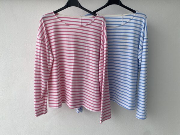 Camiseta rayas oversize