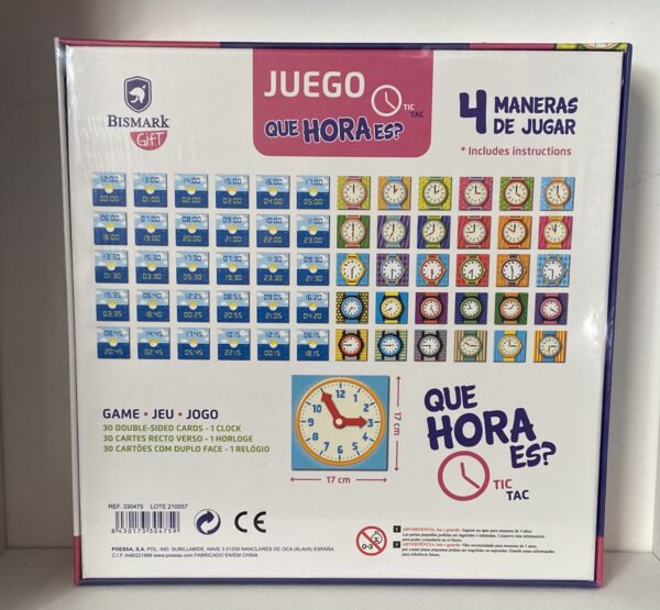 Juego Que hora es? - Imagen 3