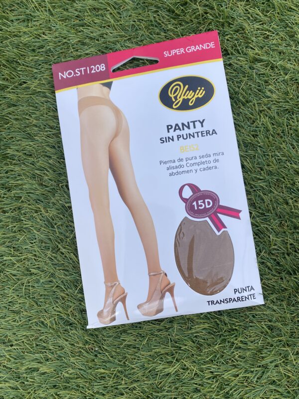 Panty sin puntera