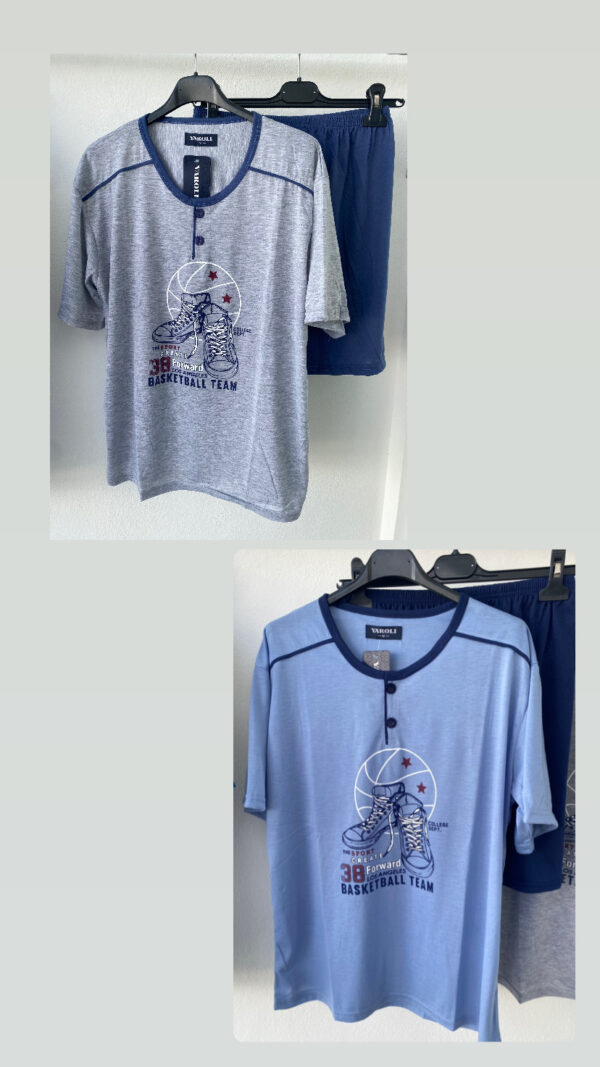 Pijama corto hombre