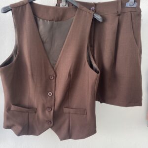 Conjunto traje corto