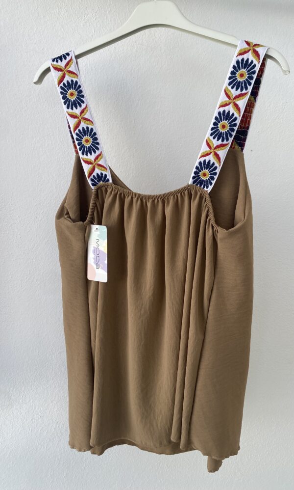Blusa camel - Imagen 3
