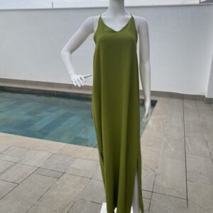 Vestido espalda cruzada