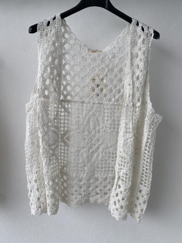 Chaleco de crochet - Imagen 4
