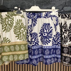 Pantalón corto estampado