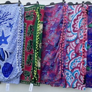 Toalla pareo estampada