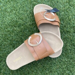 Sandalias planas Virucci camel