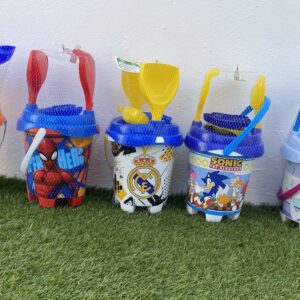 Cubo playa infantil