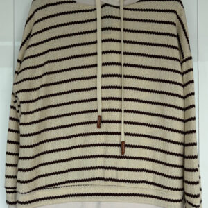 Jersey rayas con capucha