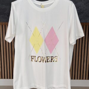 Camiseta flowers
