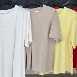 Camiseta lisa algodón