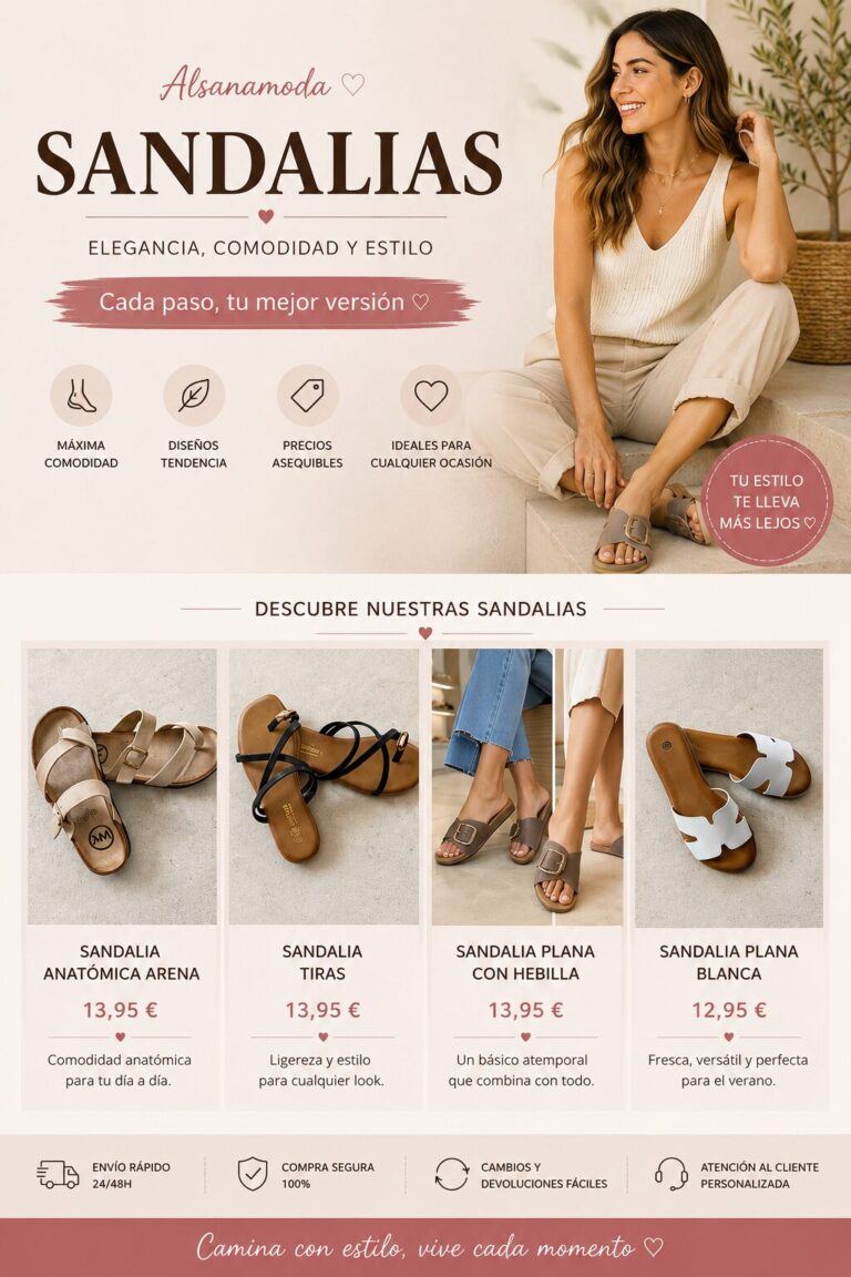 Sandalias baratas