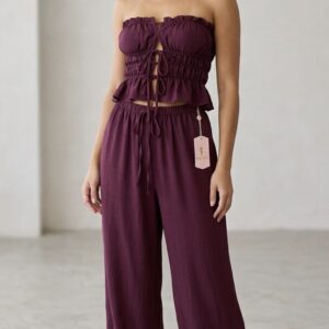 Conjunto vino tinto